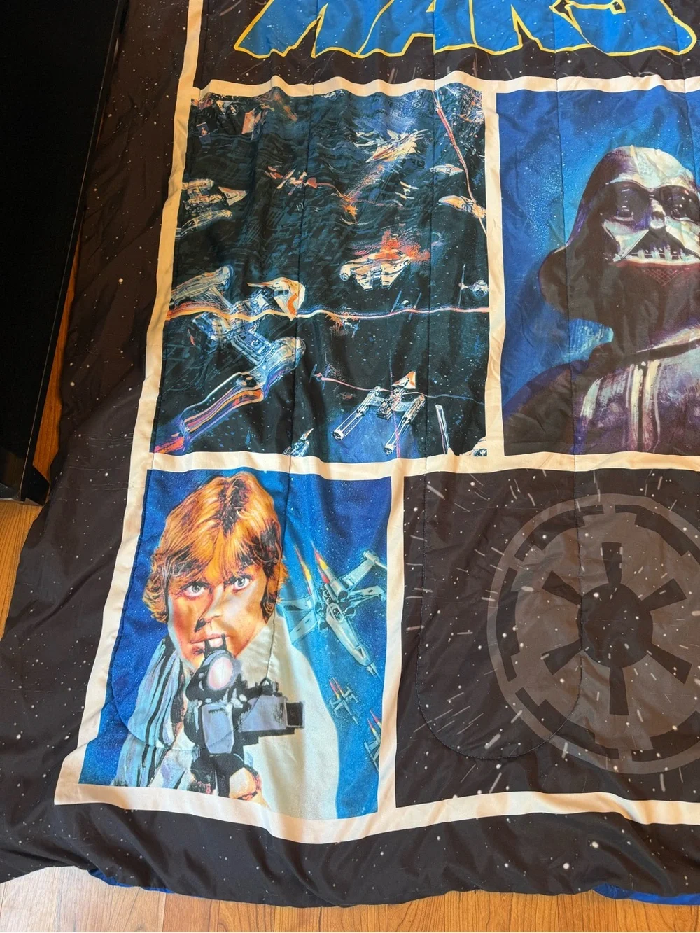90s Vintage Star Wars Reversible Comforter – Twin/Full